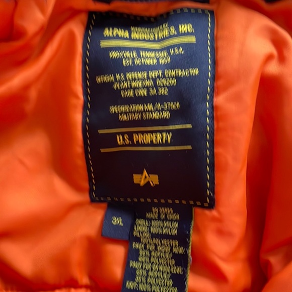 Alpha Industries Extreme Cold Weather Type-N38 Parka size 3XL - Picture 3 of 7